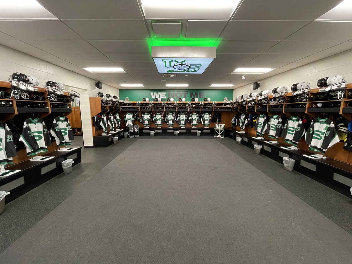 Skates are all sharpened. Room is all set up. Looking for the split against Calgary today. We are wearing our Indigenous Dog Head/Big S jerseys today on Indigenous Veterans Day. We remember today and on Remembrance Day all those brave men and women who fought for our freedom.