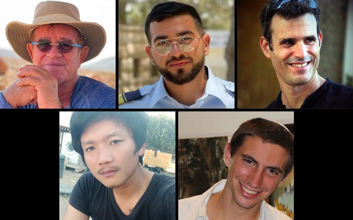 ey_teacher's tweet photo. Hamas returned the remains of  another hostage, Lior Rudaeff yesterday but 5 are still held hostage. They and their families deserve better. Every one of them MUST come home. #LetMyPeopleGo #UntilTheLastHostage #amyisraelchai https://t.co/2P0Qs2sQFv