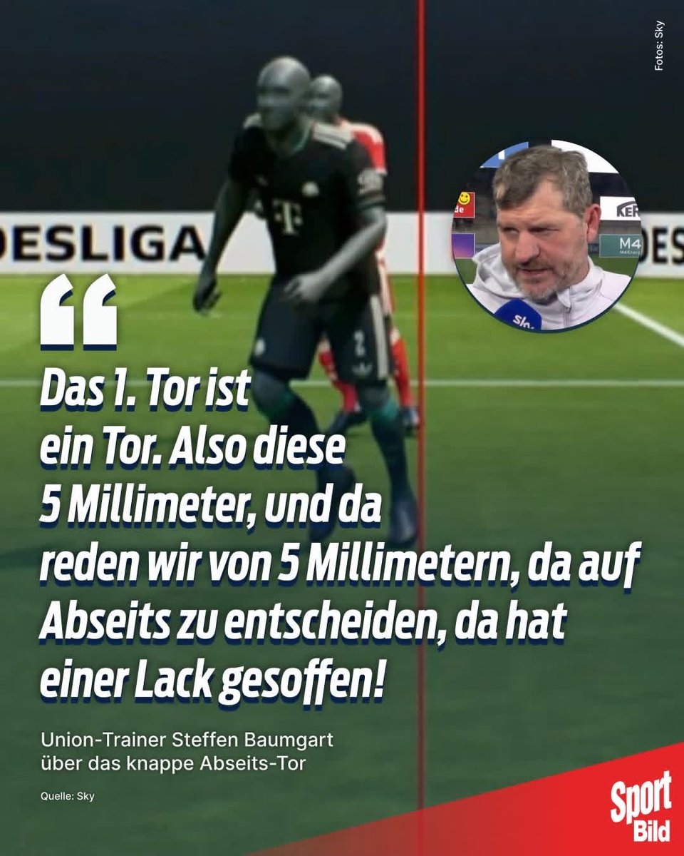 Zieht sich durch wie ein roter Faden seit Anfang der Saison, dass bei 50/50 Entscheidungen immer pro Bayern wntschieden wird. Irgendwann ist mal gut

#skybundesliga