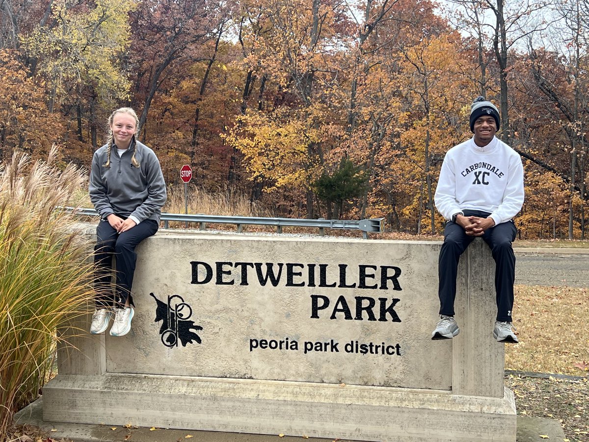 These 2 finished their HS career today @ the IHSA state meet. Their dedication &amp; work ethic over the years has been a great representation of our program.  Sophie placed 58th &amp; Zion placed 59th... Unbelievably proud of all their accomplishment's!!!!