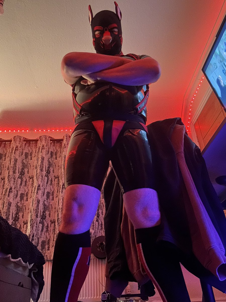 Could really do with a #pup using their muzzle on my bone rn.. 👀

#pupplay #rubber #latex #gay