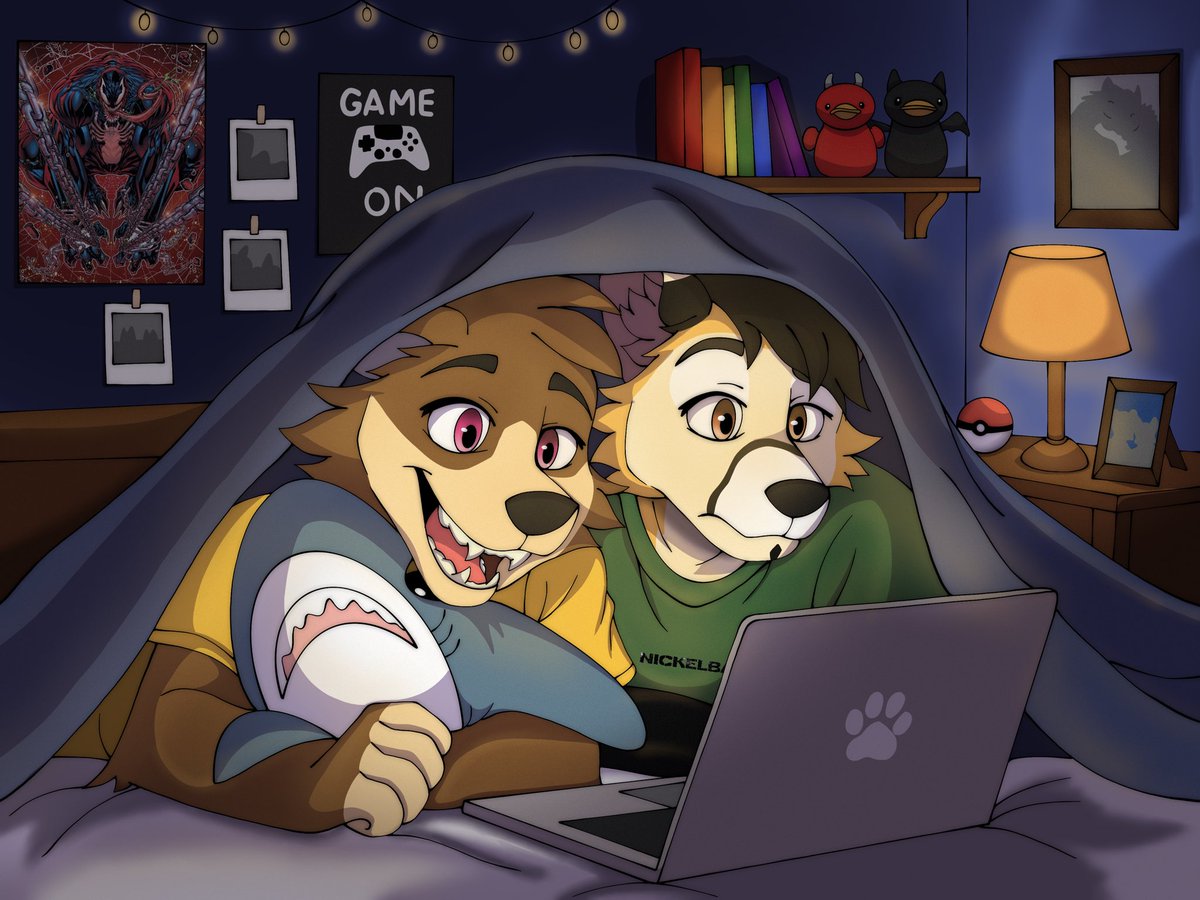 Movie night ft <a href="/Sergal_king_/">🏳️‍⚧️Edge Lord🏳️‍🌈🔜Anw</a>