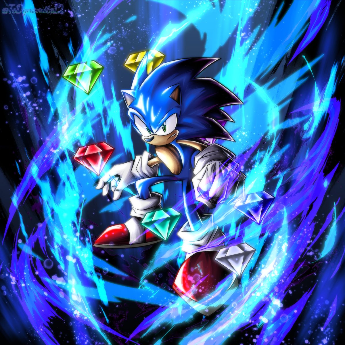TcDy12's tweet photo. Happy Anniversary Sonic Frontiers! https://t.co/h1k6Q2A1jy