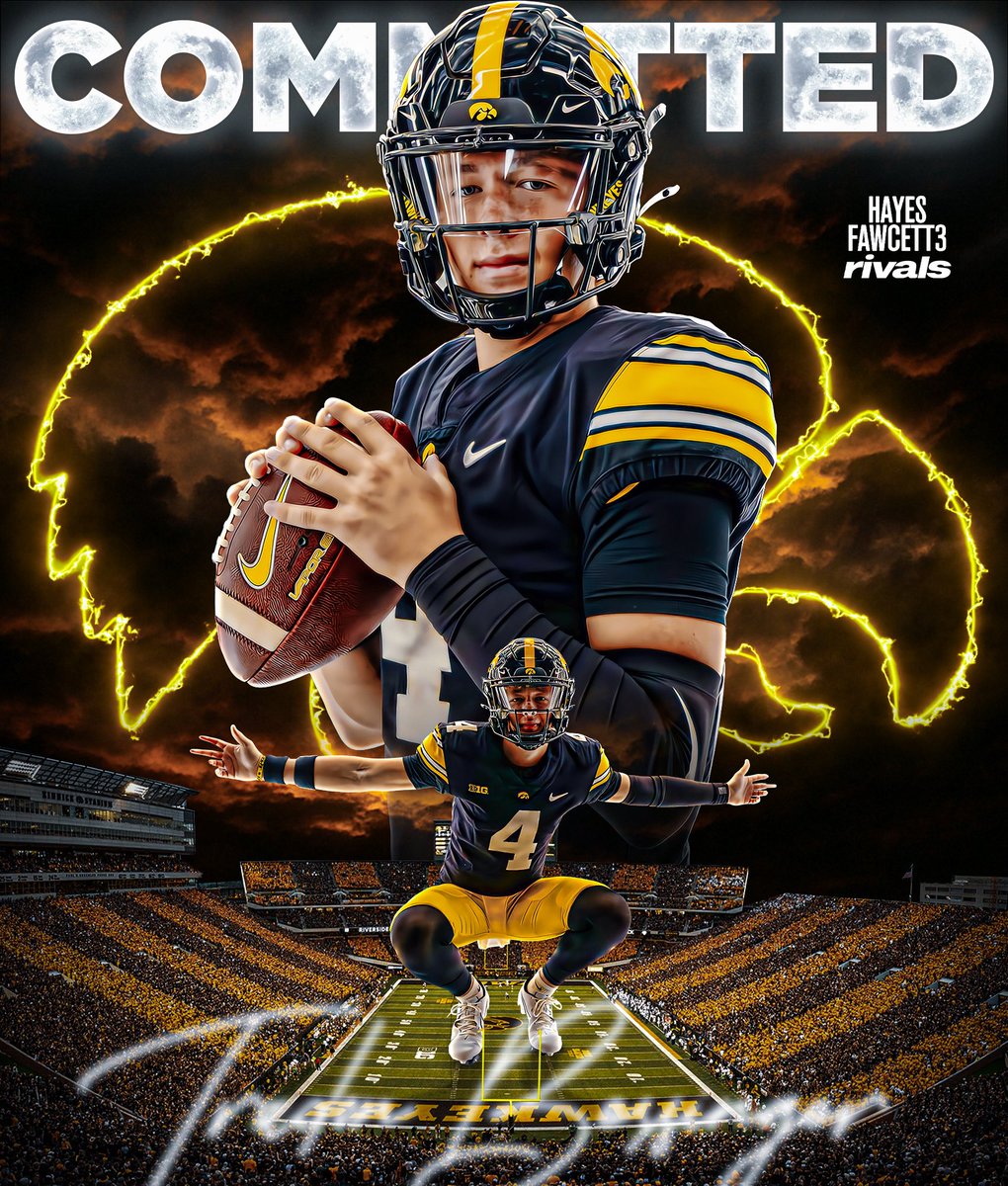 Hayesfawcett3's tweet image. BREAKING: Four-Star QB Tradon Bessinger has Committed to Iowa, he tells me for @rivals

The 6’5 210 QB from Kaysville, UT was previously Committed to Boise State

“Hawkeyes let’s get it!”

on3.com/rivals/tradon-…