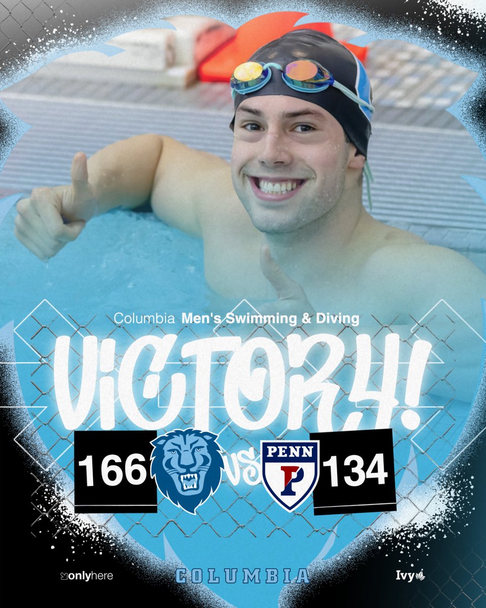 LIONS WIN!!!!!!

Joe Nicol sweeps the diving boards as Columbia picks up a 166-134 victory over Penn in the 2025-26 season opener! 

#RoarLionRoar