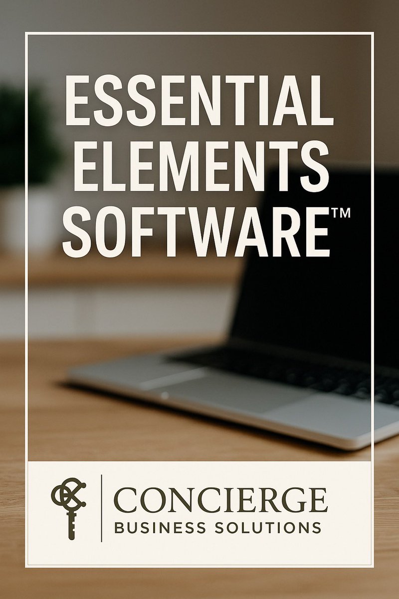 ee_software's tweet image. Business is tough—every move counts. 💼 Essential Elements™ helps concierge pros run smarter, leaner &amp;amp; more profitably. 👉 conciergebusinesssolutions.com