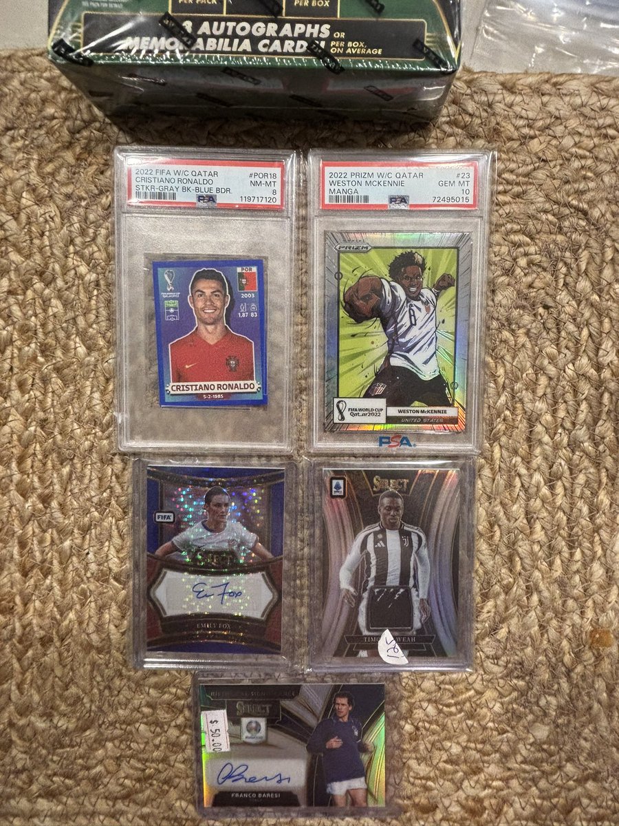 Dallas card show pickups today ⚽️