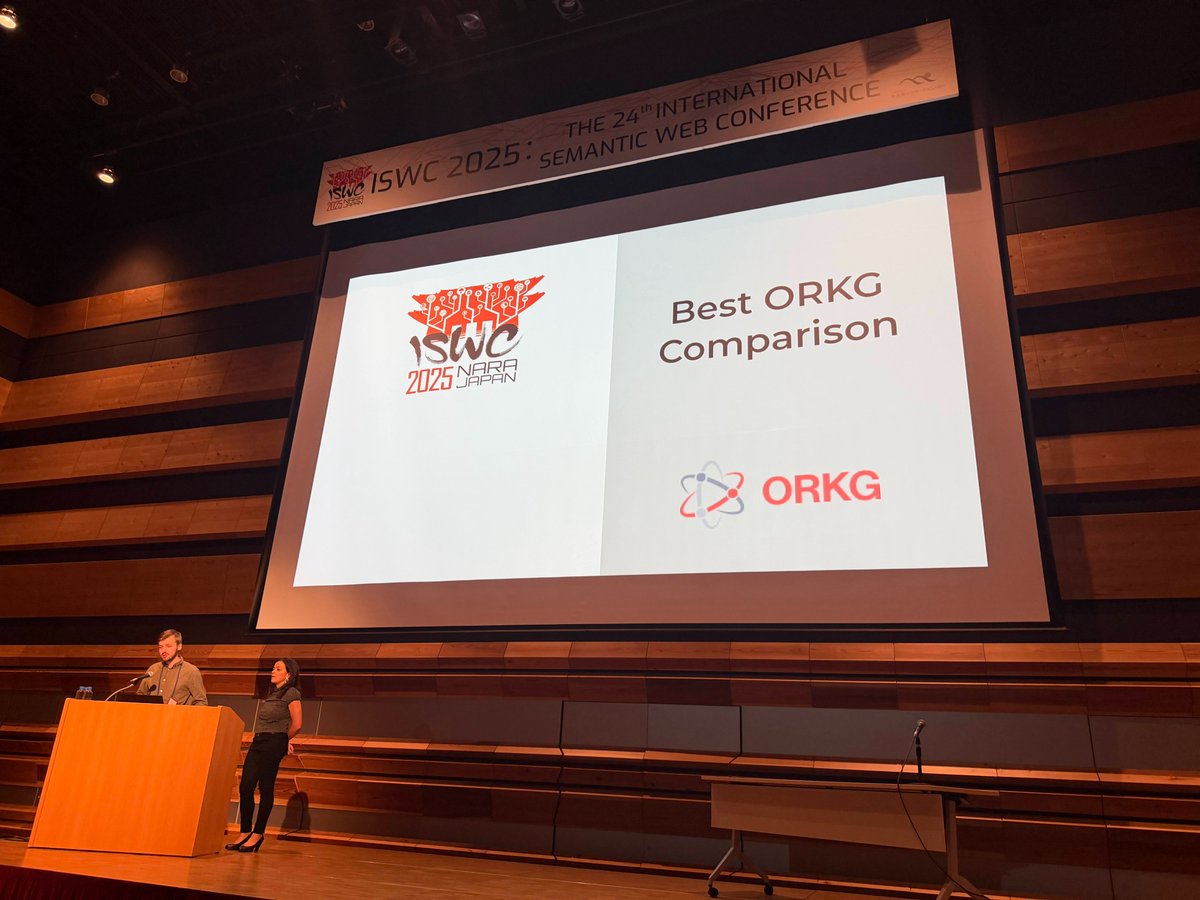 iswc_conf's tweet image. 🏆 The ISWC 2025 Best #ORKG Comparison Award goes to:
📘 “CompoST: A Benchmark for Analyzing the Ability of LLMs To Compositionally Interpret Questions in a QALD Setting” by David Maria Schmidt, Raoul Schubert, and Philipp Cimiano
👏 Congratulations to the authors!