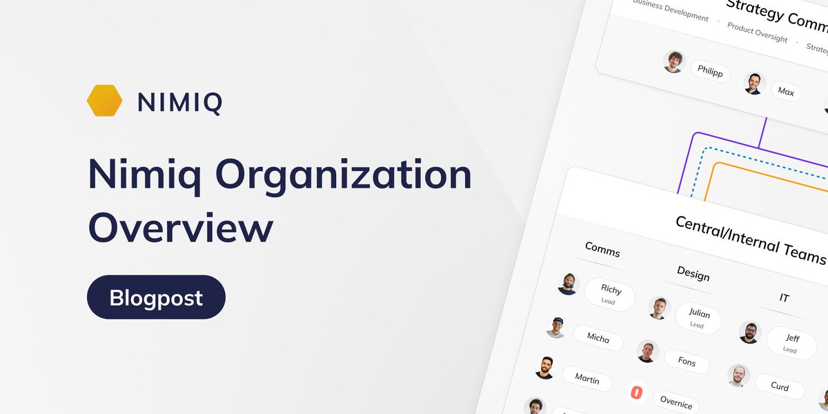 nimiq's tweet image. Over the past months, we have completed a comprehensive restructuring to improve accountability, clarity, and collaboration within Team Nimiq.

In this update, we describe our new organizational setup and provide transparent answers to community questions.

Learn more:…