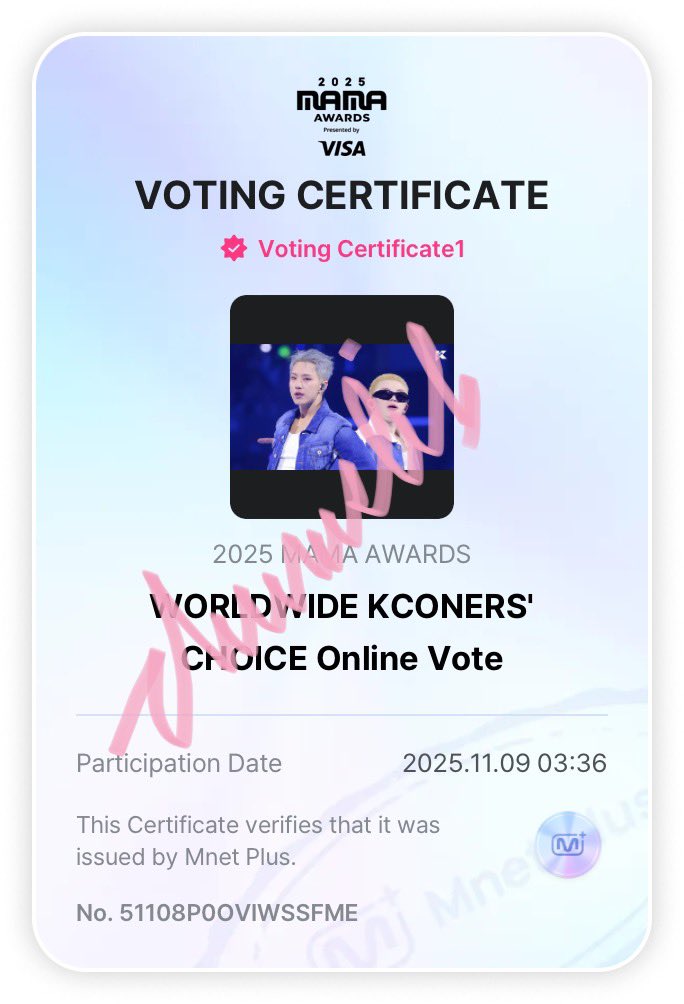 chumislib's tweet photo. @Dokkkeey #2025MAMAVOTE #SEVENTEEN https://t.co/iYvHJLLSly
