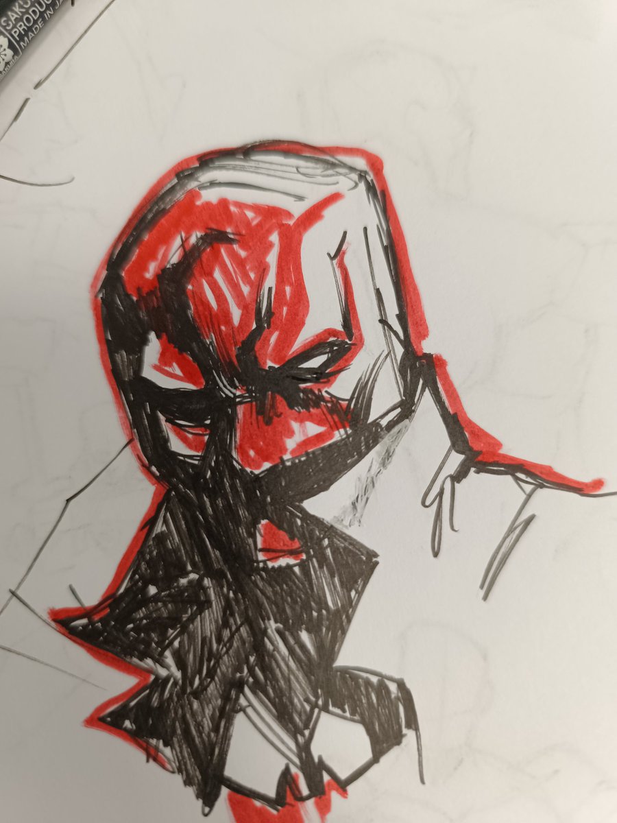 Sketches, sketches... 

#Batman #Nightwing #RedHood