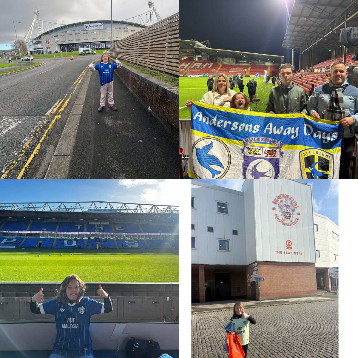 Over 1000 miles in 2 weeks!

A set of results up and down but it’s the memories made!
The football is just the 90 minutes. 

We go again 

<a href="/CardiffCityFC/">Cardiff City FC</a> 
#Bluebirds
