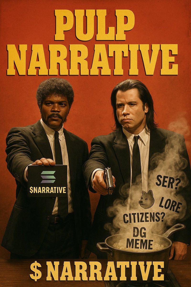 $narrative looks ready! chill &amp; shill! 🚀