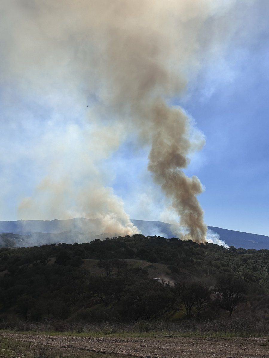 ⚠️ Prescribed burn at the Sedgwick Reserve near Los Olivos today. More info: ourair.org/110625-news/