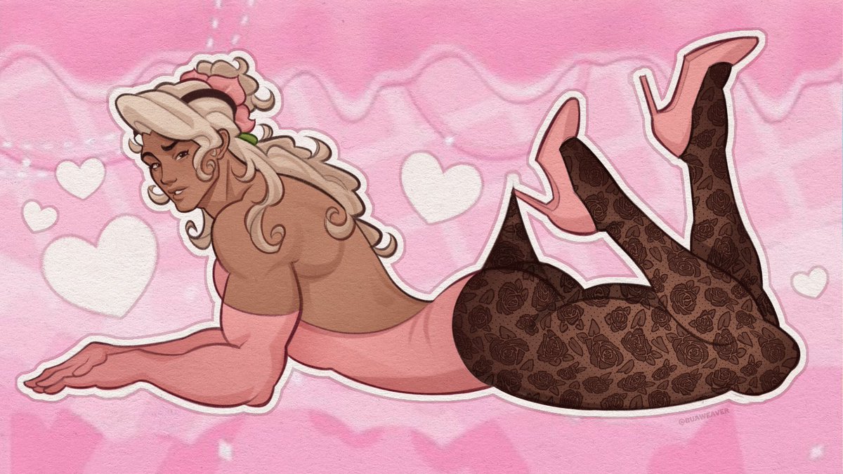 Buaweaver's tweet image. 🌸 doodled this as lifeweaver!
#lifeweaver