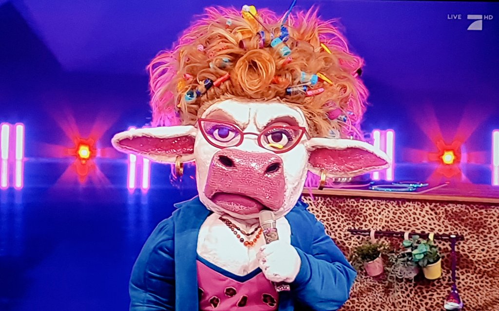 IamIllgner's tweet image. Früher vertickten solche Figuren uns noch Jamba-Sparabos auf VIVA. #MaskedSinger