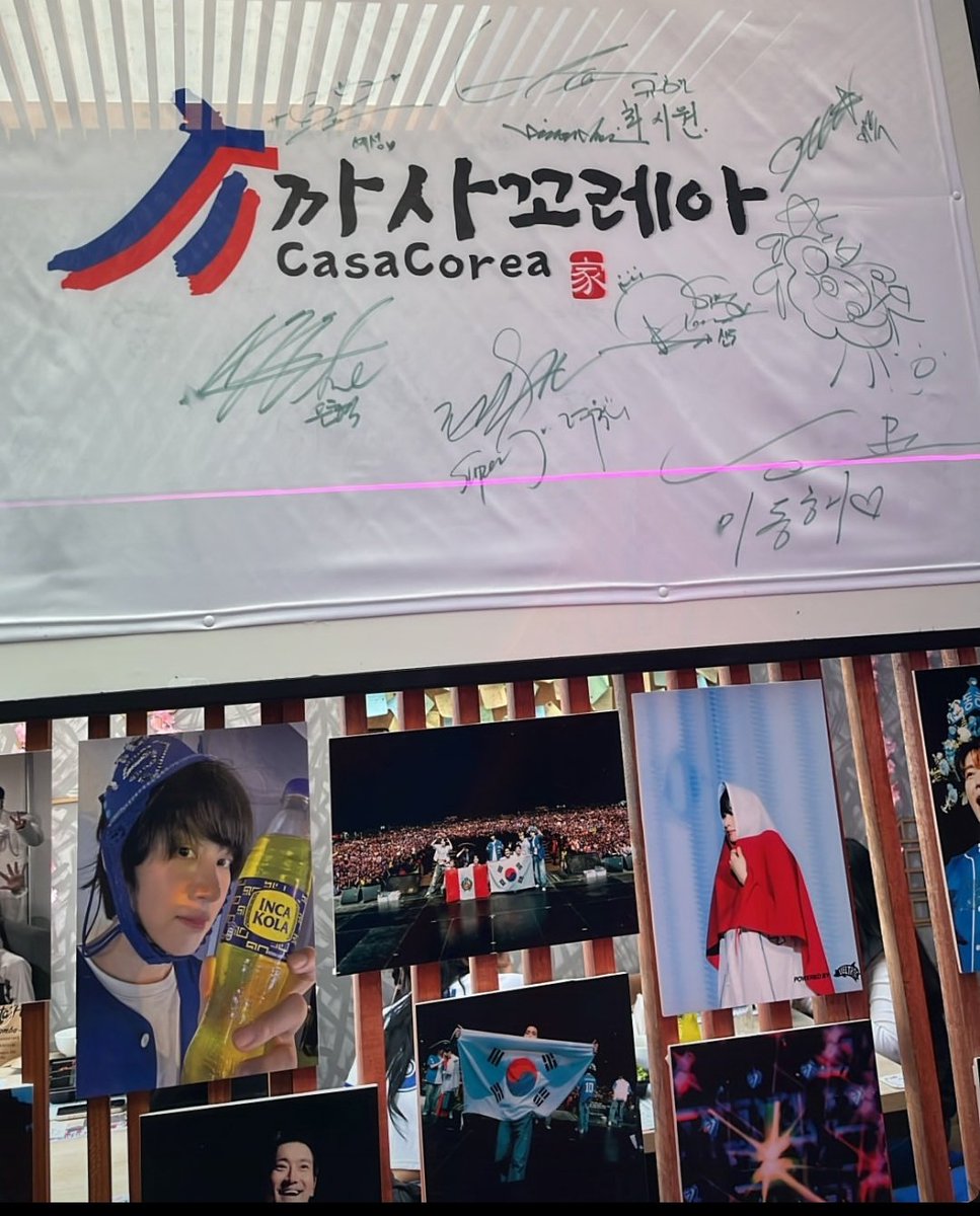 Casa Corea ya enmarcó la bandera firmada de Súper Junior en su sede de Miraflores 😌

Desde hoy podemos ir a tomarnos fotitos 💙 

#SS10inPeru #SUPERSHOW10 #SUPERJUNIOR #슈퍼주니어