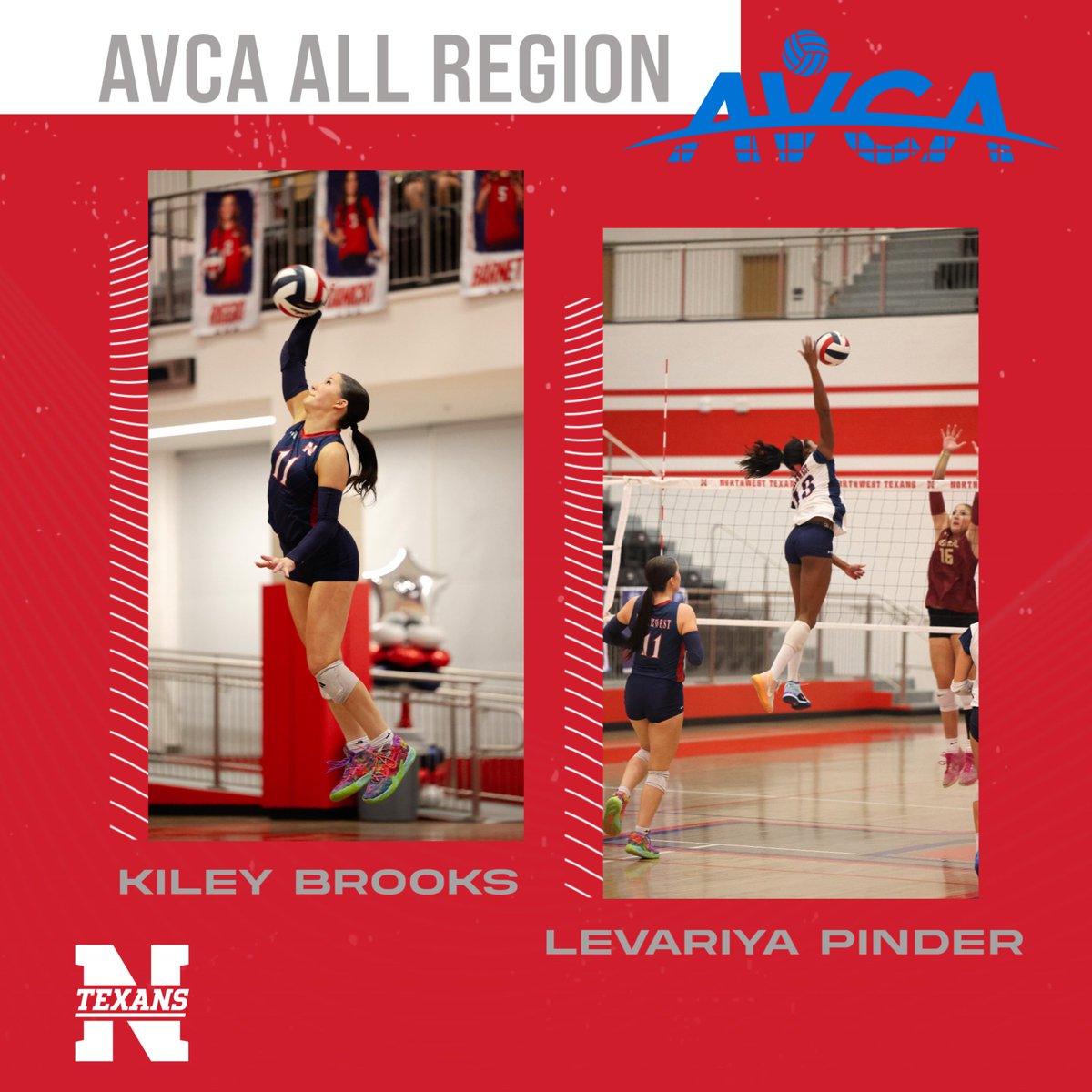 txn_vb's tweet image. Congratulations to Kiley and Vari on your earning your second AVCA All Region selection! We are so proud of you!!! #StrengthInUnity