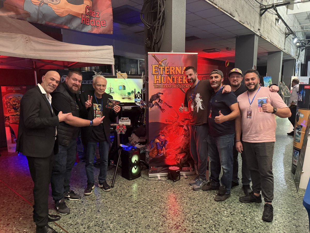 Quand le légendaire AHL valide Eternal Hunters, tu te dis que tu as réussi ta vie ❤️. Merci à toute l’équipe de la Montereau Games Week on remet ça demain !!