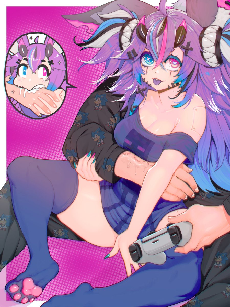 Handle with care, may nom a bit. <a href="/GlitchBunnyVT/">Glitch Bunny</a>