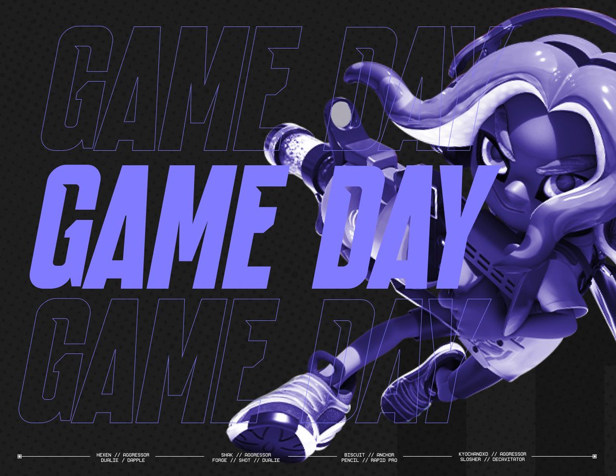 FTWin_SPL's tweet image. Second to last week for FTWin in the Splatoon 3 NA League.

No streams today, but we&apos;ll keep you updated here with standings and replay codes later on!