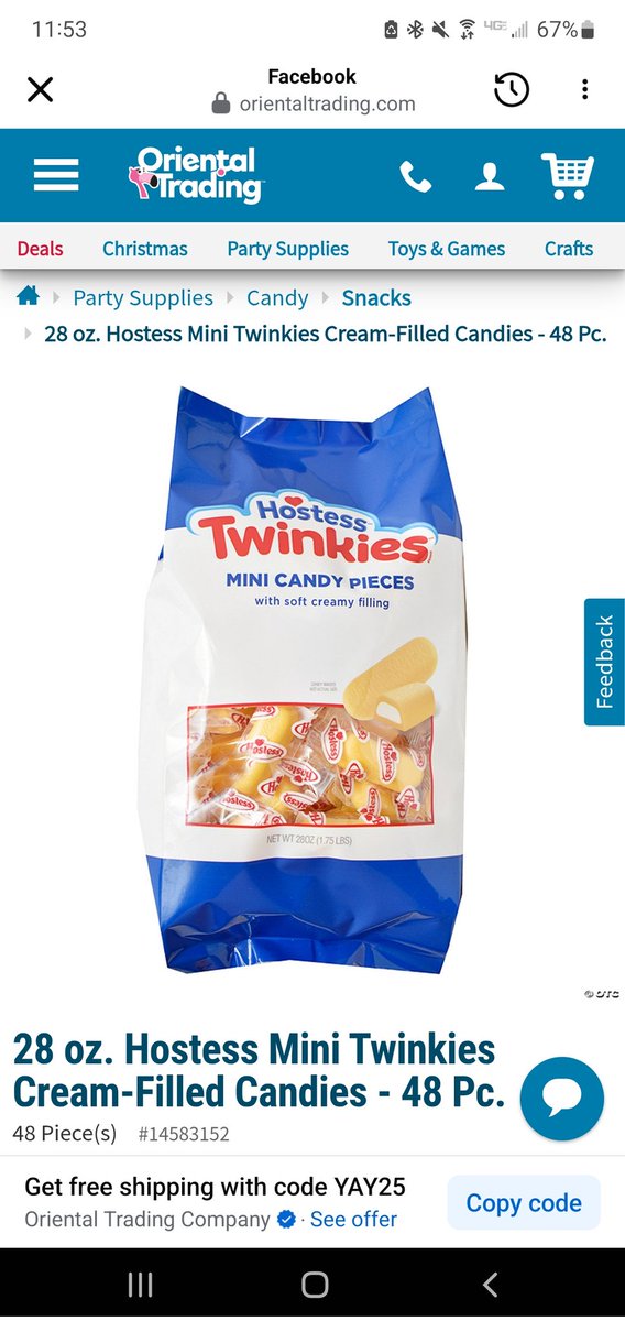 I thought this was a toy or key chain... nope. First time seeing these. #twinkies