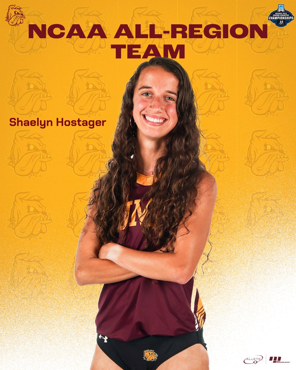 Congratulations to Shaelyn Hostager, who earned a spot on the All-Region Team with her 10th place finish!!