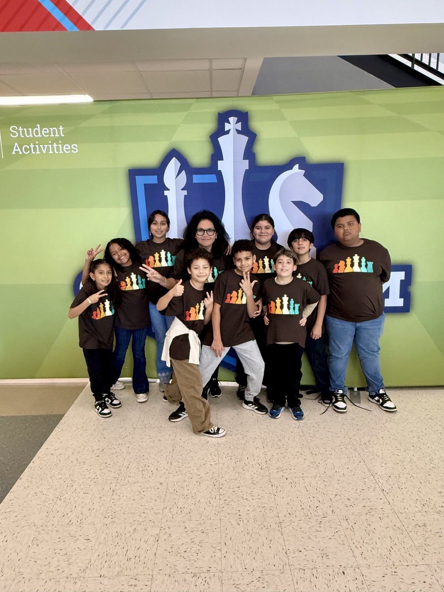 cochran_school's tweet photo. Perfect day for the Cochran Chess Team! โ๏ธ๐คฉโจProud of our Colts for representing with focus, strategy, and heart. ๐๐โจ#CochranColts #ChessTeam #StudentSuccess
#Region4SayNoMore @EDAmaya04 @SHussainDISD https://t.co/pKMpvARENR