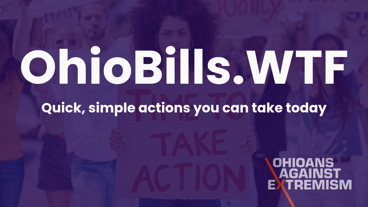 HowThingsWorkOH's tweet photo. https://t.co/j0zW0TbdyR has been updated with key #Ohio bills and actions to take this week!

Find this resource useful? Donate to @NoExtremismOhio 🇺🇸 https://t.co/n4whYzDpiz https://t.co/THgWWRdCoP