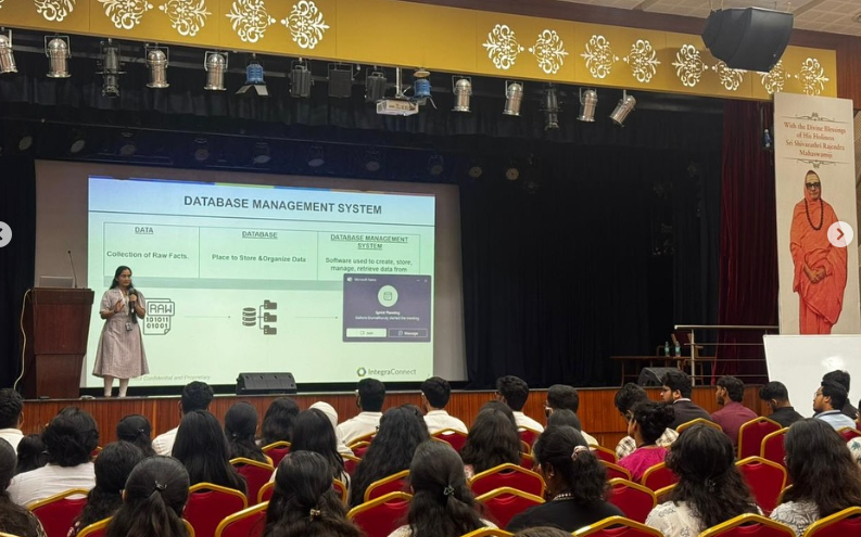 Jsscpmysuru's tweet image. Empowering Future Healthcare Innovators
The Training and Placement Cell, JSSCPM is happy to share completion of the IntegraConnect Workshop 2025, a two-day program on &quot;Turning Healthcare Data into Action: EHR, Analytics, and Agile Delivery&quot;
#jsscpm #trainingandplacement #jssaher