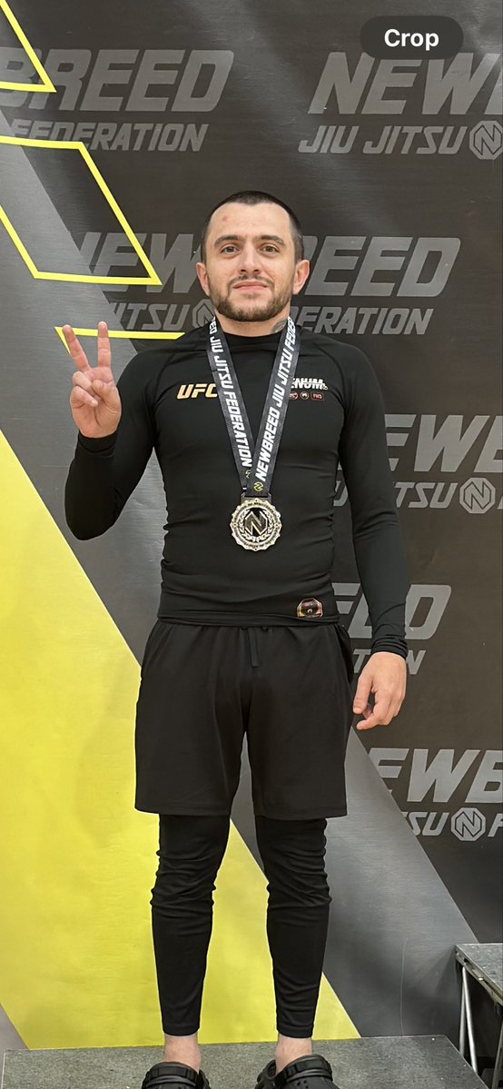 Took Silver in nogi today 💪 hurt my arm in the semi finals but tried to get the finals done anyways and took the loss but we take all medals