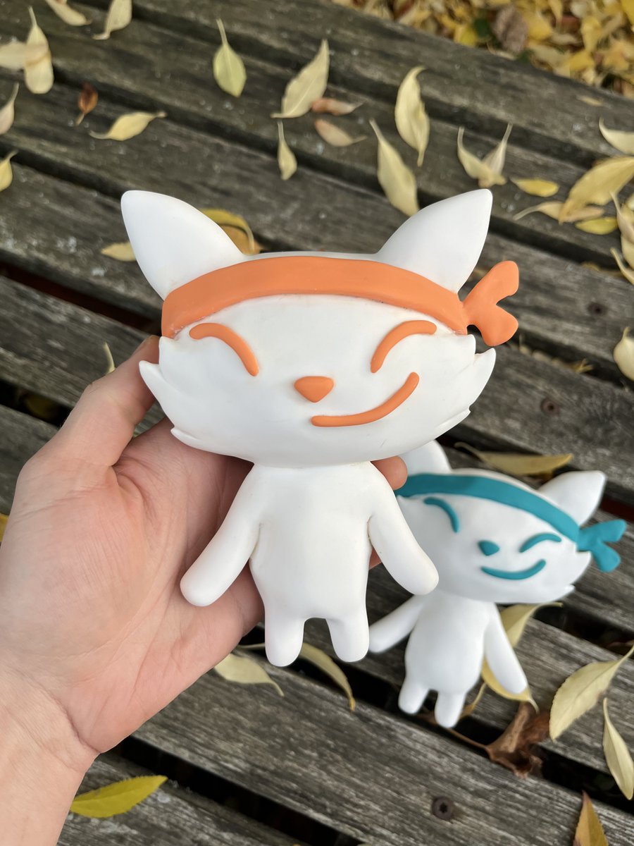 OliverBohovic's tweet photo. Latest commissioned large FIMO sculptures. Based on a drawing.

All colours are mixed of FIMO too, so there's no surface painting.

Commissions are open!

#art #HandmadeWithLove #handmade #fakemon #pokemon #CrashBandicoot #sculpture #Commission #commissionsopen #commissions https://t.co/g35OOOCqcT