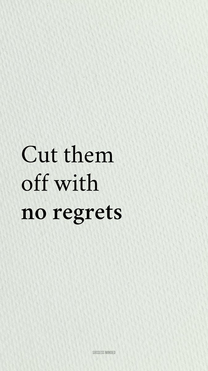Cut them off..