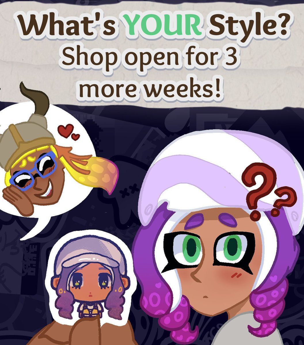 🦑 PRE-ORDERS ARE OPEN! 🐙

Be sure to grab your merch before it’s gone in 3 WEEKS! You better hurry before your fave gets turned into a marketable sticker! ✨ 

📆: 11/1 - 11/29
🛍️: promokidszine.bigcartel.com