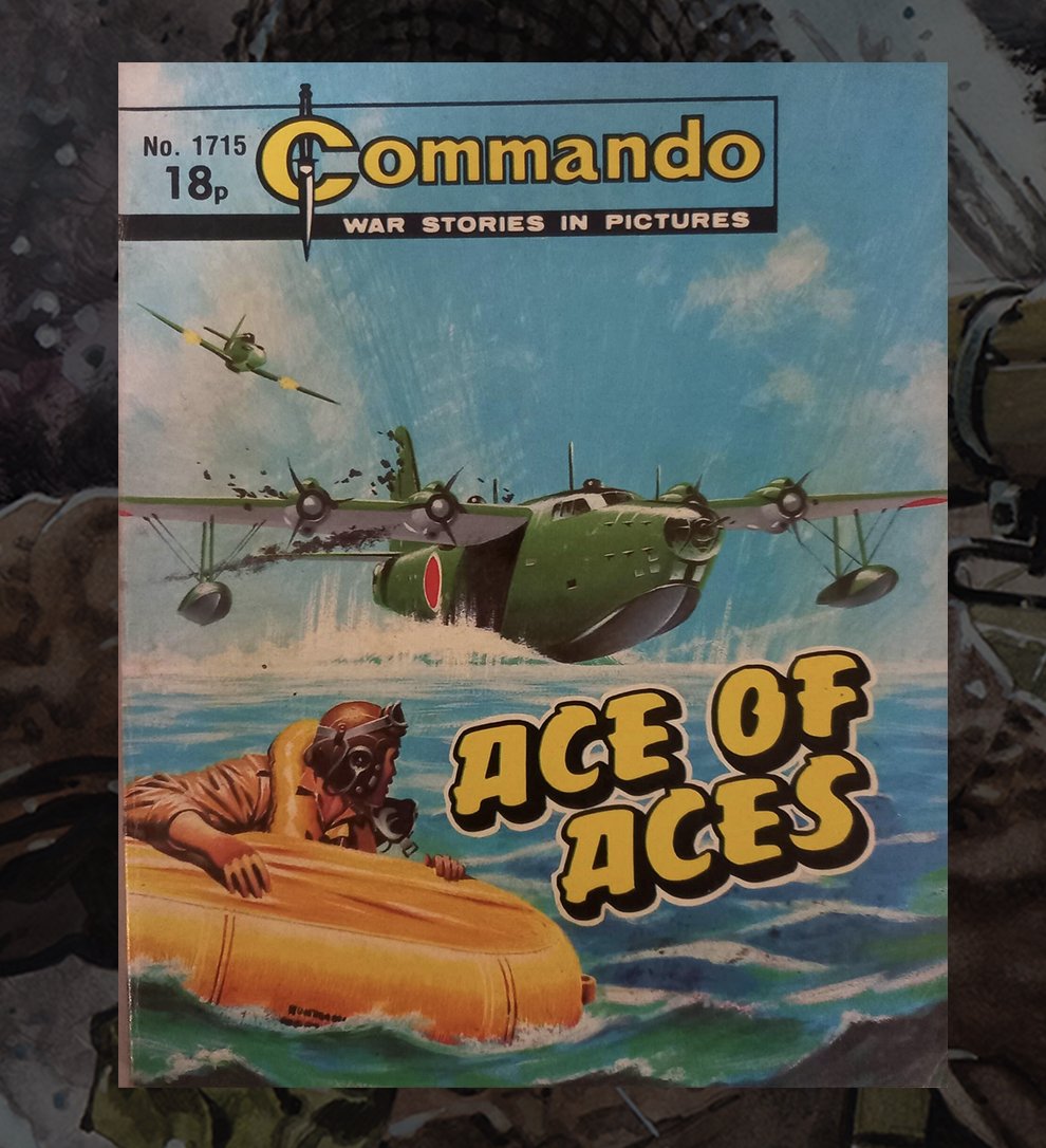 CommandoComic's tweet image. Commando first or fav! 

Hugh Braddock selected his fav as Ace of Aces!

 Let us know your first or fav Commando! -QM