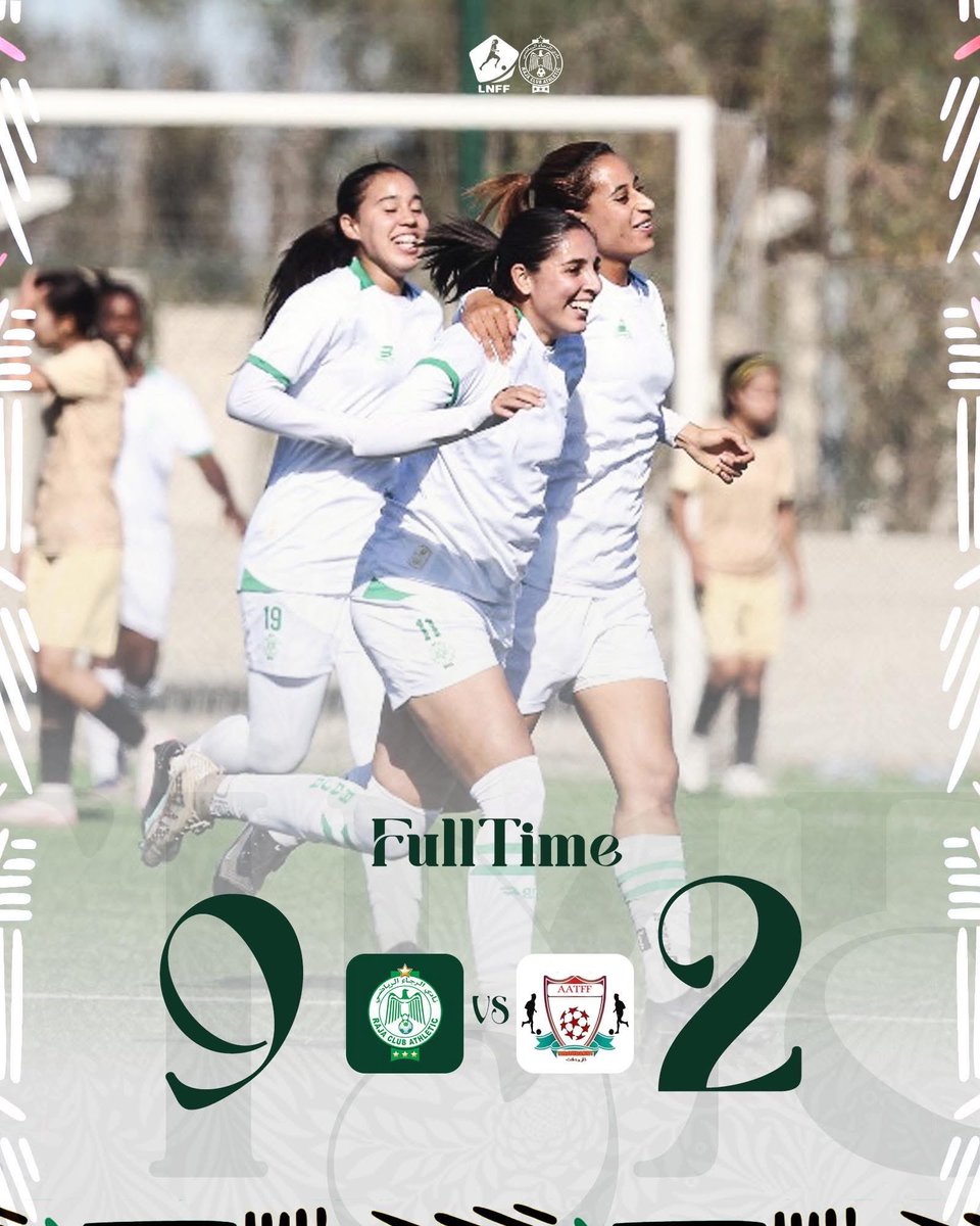 RCAwomen's tweet image. FULL-TIME | A massive 9-2 victory! 🔥💚
Dominant performance from start to finish!
