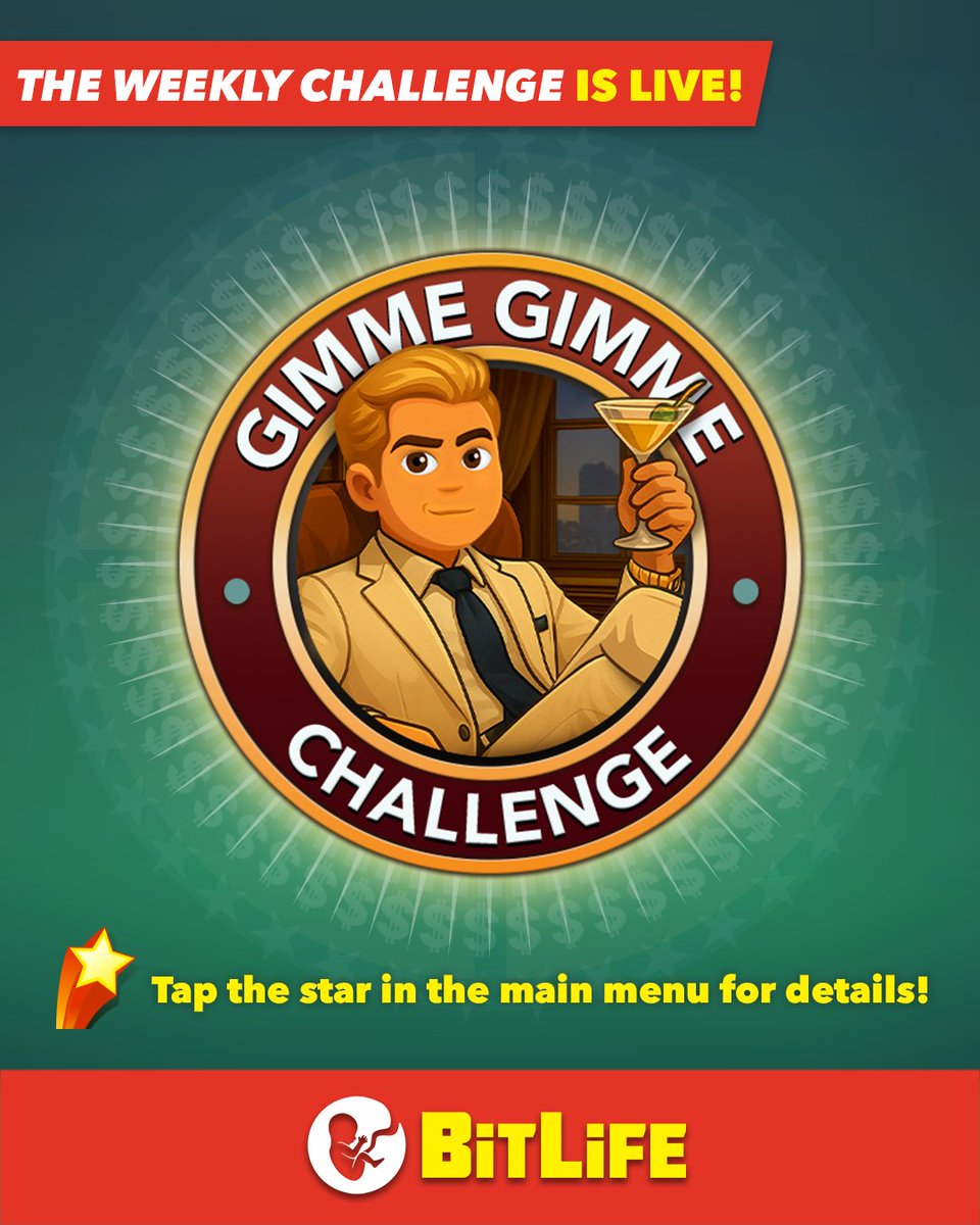 BitLifeApp's tweet image. The world is your oyster, Bitizens! Act appropriately. 🤌
#BitLife #weeklychallenge #lifesim #mobilegames