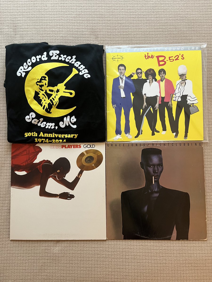 Successful record and t-shirt hunt in Salem, MA. Found 3 from my “wanted” list: