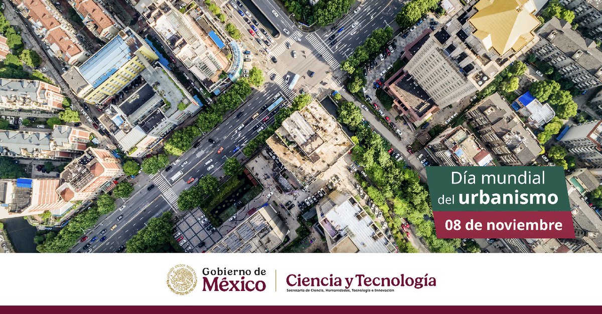 🏙️ El #DíaMundialDelUrbanismo reconoce la importancia de planificar ciudades sostenibles, inclusivas y resilientes. Desde la #Secihti, impulsamos la ciencia, la tecnología y las humanidades para construir entornos urbanos que mejoren la calidad de vida y el bienestar social.