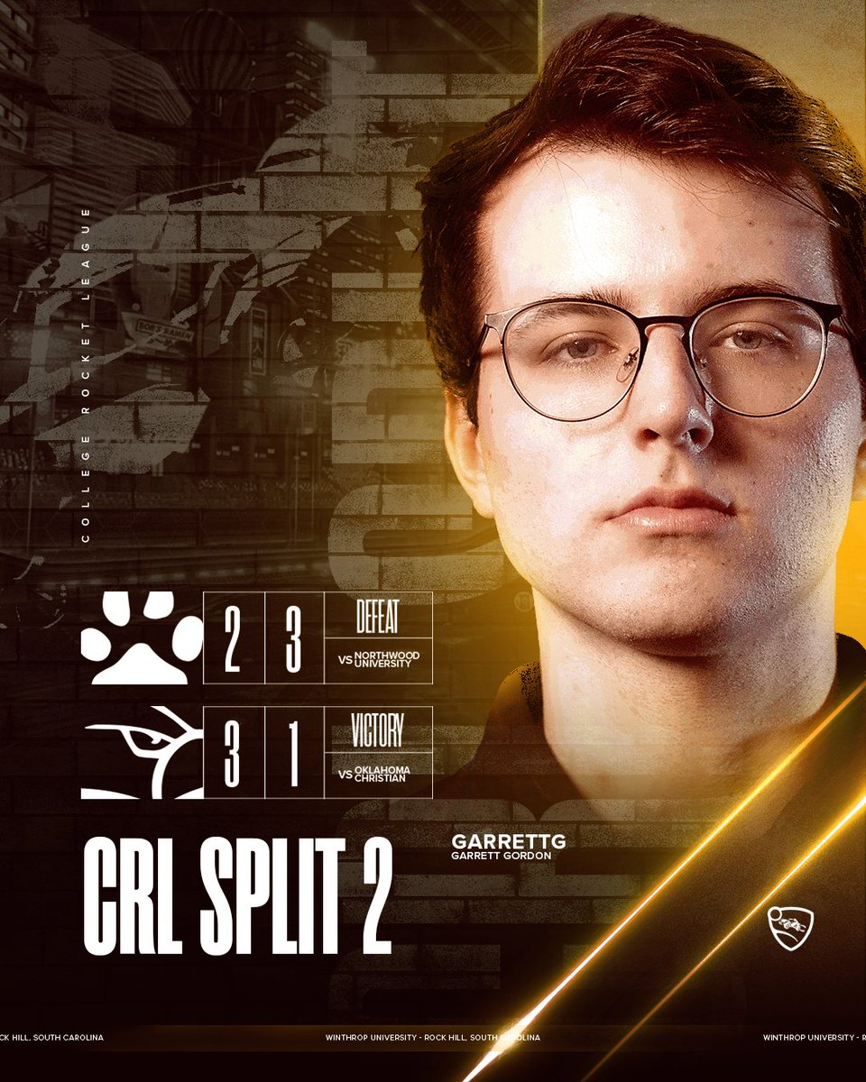 WinthropEsports's tweet image. On the right track.

#WURL with their week 2 #CRL update ⏬