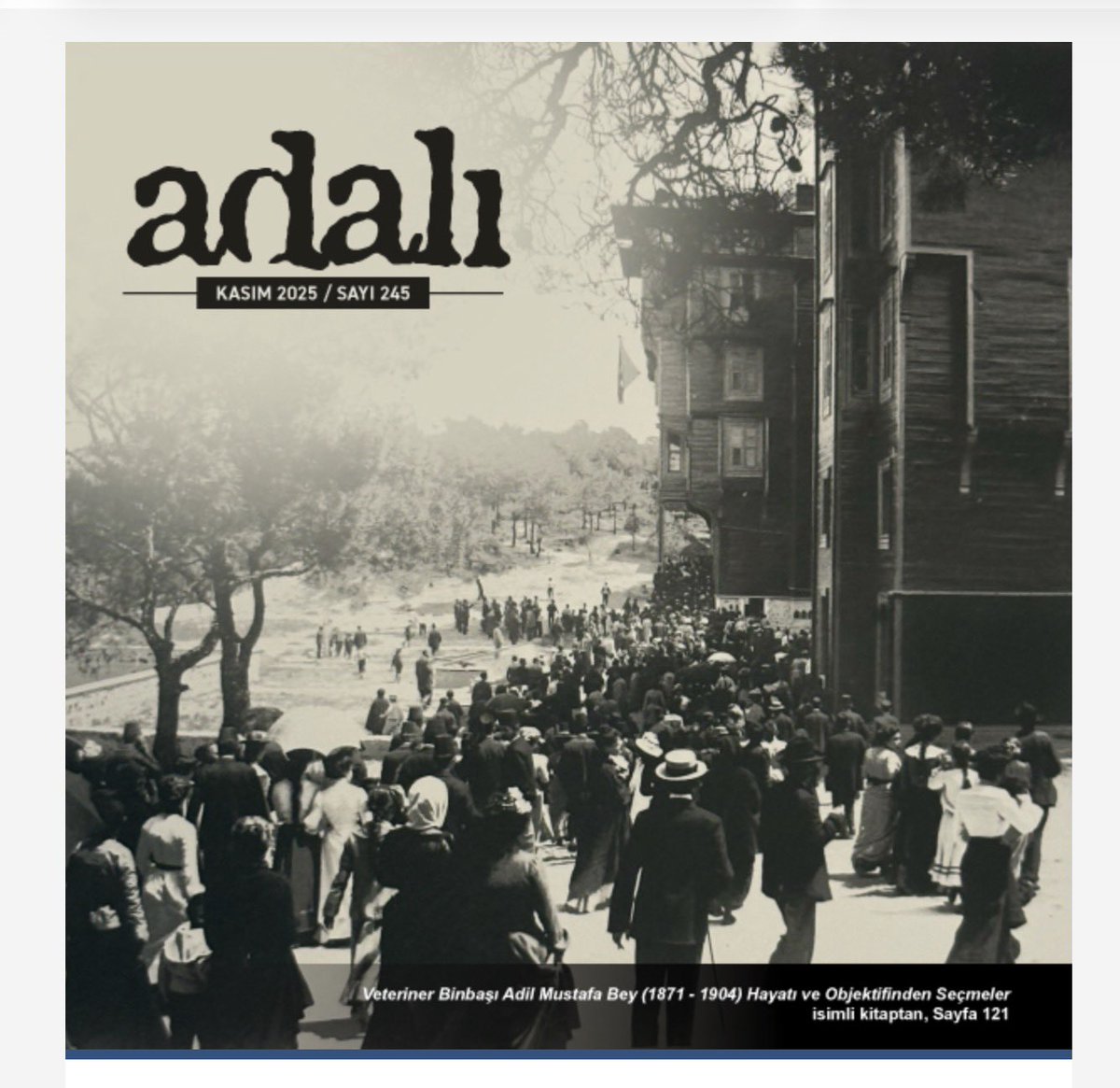 BuketUzuner's tweet photo. #adali Dergisi Kasım 2025 sayısı çıktı.
@AdaliDergisi @adalarbld @adalarmuzesi @ADALARPOSTASI @sesi_adalar @dunyamirasiada @adalarrotaract @AdalarSanat @Buyukadaktp https://t.co/BsF0DZXsJL