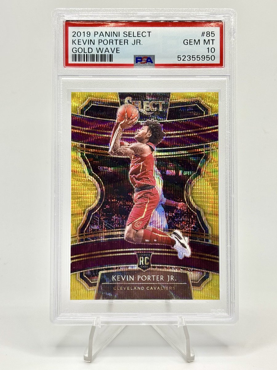 Porter Jr. RC
Gold Wave 🌊 

$90

** GREAT investment card. Use to do $400+

Reply “take” to take

Ship Details:
$1 PWE
$5 BMWT