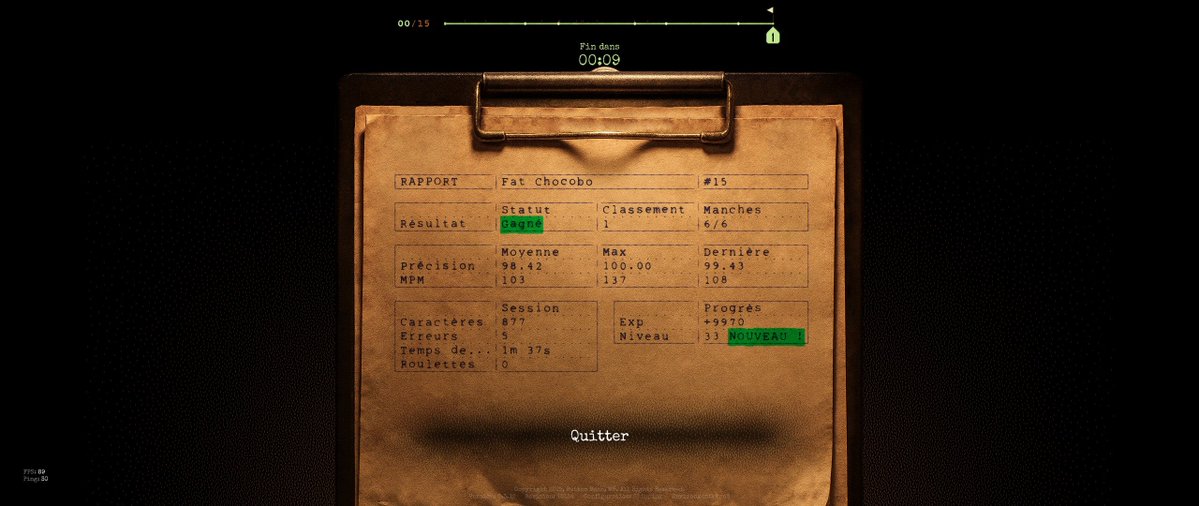 GrosChocobo's tweet image. Eh ouai keskiya !!! 

#finalsentence