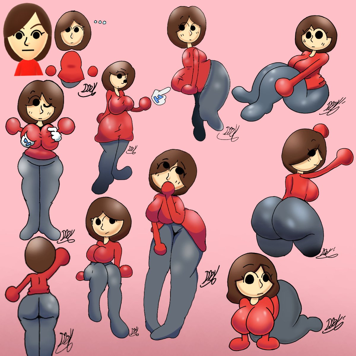 DorkishDraws's tweet photo. Default F Mii! #mii #digitalart #nintendo #miimaker https://t.co/SbasUYukgI
