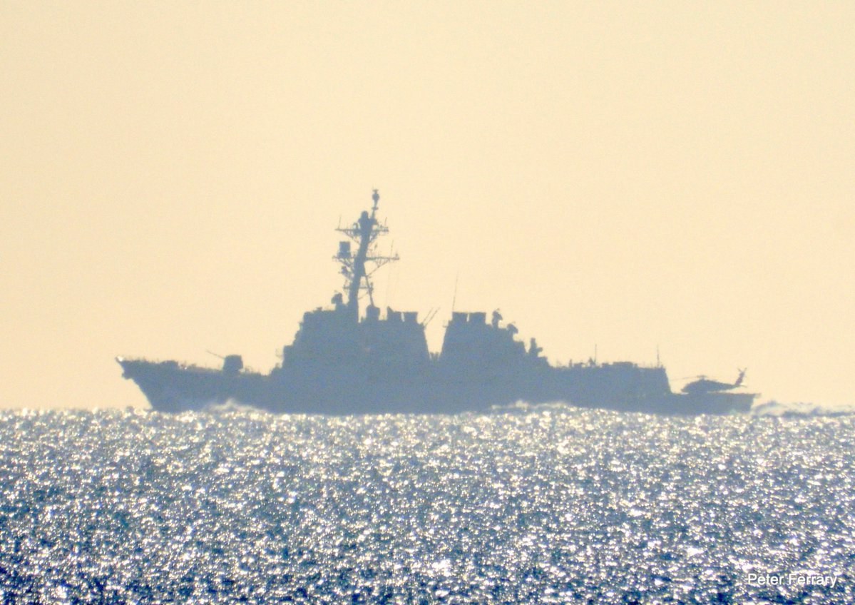 PeterFerrary's tweet image. USS Roosevelt DDG 80  🇺🇸
Strait of Gibraltar eastbound Nov 8 2025