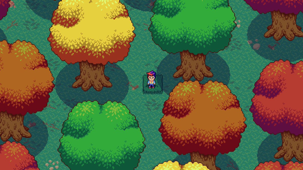 I can feel it . . . soon enough . . . winter is coming 🍂 ❄️

(Stay tuned for our upcoming snowy region!) 
.
.
.
#indiegame #screenshotsaturday #pixelart