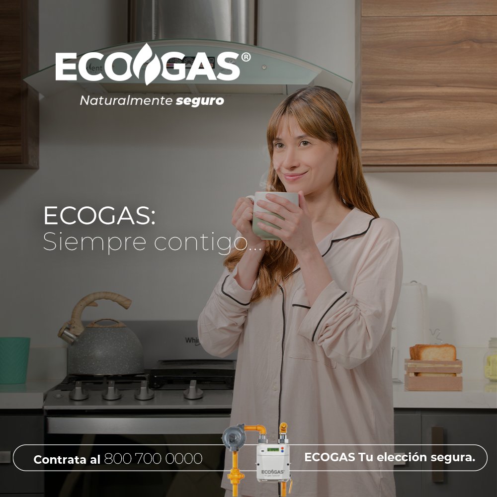 Disfruta tu hogar al máximo con ECOGAS💙 
Haz el cambio hoy mismo 📲 800 700 0000
#ECOGASMéxico #GasNatural
