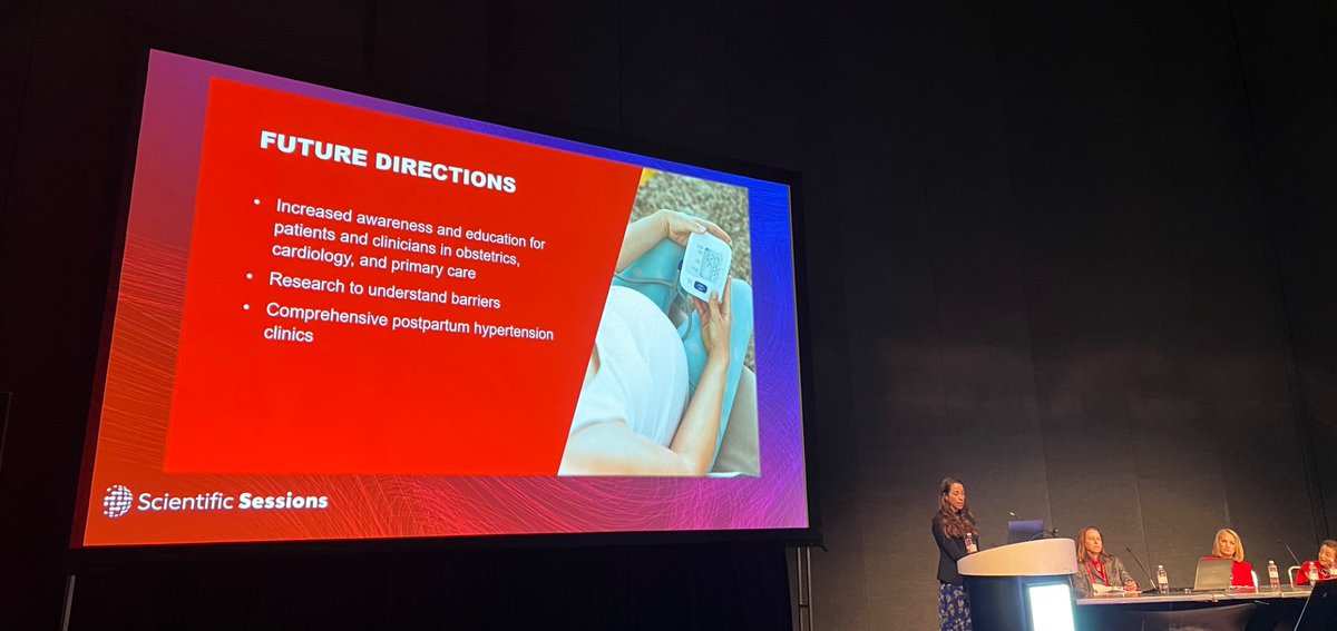 🏆 This year’s Dr. Nanette K. Wenger Research Goes Red Awardee is Megan McLaughlin for her research on disparities in postpartum care after a hypertensive disorder of pregnancy in the US

<a href="/UCSFCardiology/">UCSF Cardiology</a> #AHA25 #WomensHealth