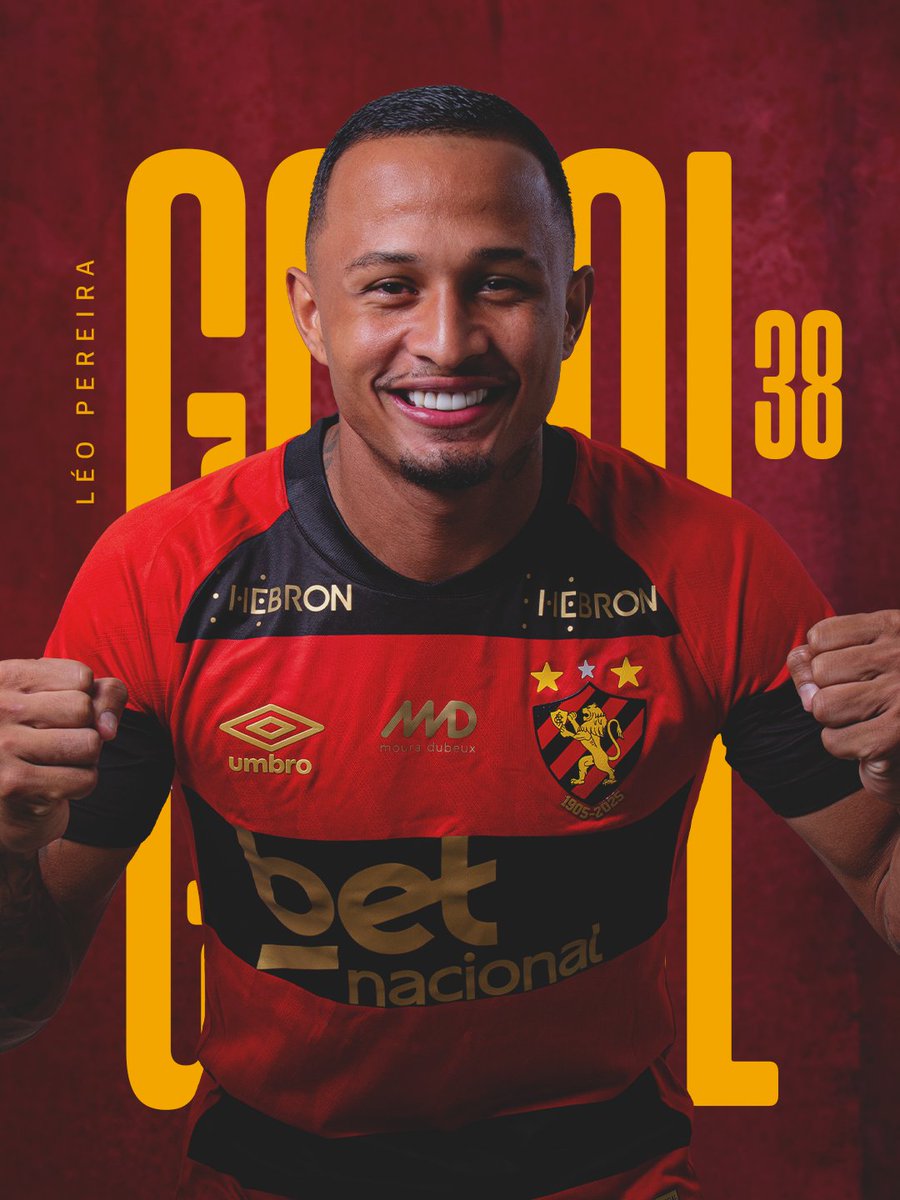 sportrecife's tweet photo. 17’ | 2T | (2x0): GOOOOOOOOOOOL DO SPORT! LÉO PEREIRA NOVAMENTE!
Lucas Kal tenta o drible para cima do marcador, o adversário desvia a bola e Léo Pereira aproveita a rebatida para finalizar firme para o fundo das redes e ampliar o placar!
#SPTxCAM #SportNoBrasileiro https://t.co/eLvUq5SiYF