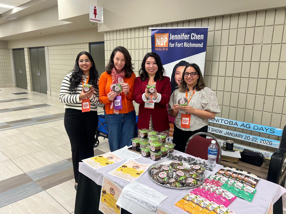 HMcPhersonNDP's tweet image. Great to be in Brandon at the Manitoba NDP Convention this weekend. Connecting with friends, union leaders, and new and long-time NDP activists and members who know that when we build a bigger table, everyone gets a seat, and a voice.